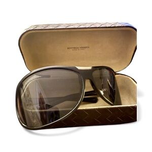 Bottega Veneta Black Sunglasses